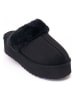 Mandel Slipper "Sabina" in Schwarz