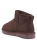 Mandel Ankle-Boots "Rita" in Braun