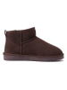 Mandel Ankle-Boots "Rita" in Braun
