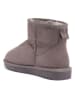 Mandel Ankle-Boots "Marina" in Grau