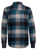 Petrol Industries Blouse antraciet/blauw