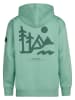 Petrol Industries Hoodie in Grün