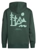 Petrol Industries Hoodie in Grün