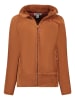 Canadian Peak Fleecejacke "Udilas" in Hellbraun