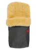 Kaiser Naturfellprodukte Lammfell-Fußsack "Natura" in Anthrazit - (L)85 x (B)45 cm