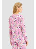 Rösch Pyjamatop roze/wit