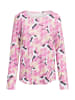Rösch Pyjamatop roze/wit