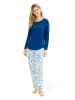 Rösch Pyjama blauw/wit
