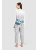 Rösch Pyjama grijs/wit