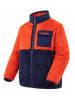 Kamik Teddy-Fleecejacke "Shep" in Orange/ Dunkelblau