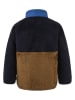 Kamik Teddy fleece vest "Shep" donkerblauw/lichtbruin