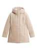 Woolrich Parka puchowa "Boulder" w kolorze beżowym