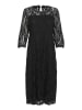 Cream Jurk zwart