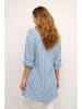 Cream Tunika w kolorze niebiesko-białym