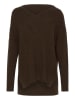CULTURE Sweter w kolorze brązowym