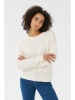 Kaffe Pullover in Creme