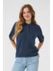 Kaffe Poloshirt in Dunkelblau