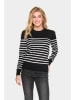 SAINT TROPEZ Pullover in Schwarz