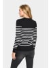 SAINT TROPEZ Pullover in Schwarz