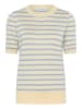 SAINT TROPEZ Strickshirt in Gelb