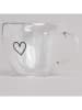 Eulenschnitt Teeglas "Herz" - 50 ml