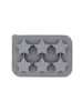 Eulenschnitt Eiswürfelform "Sterne" in Grau - (B)17 x (H)12 x (T)5 cm