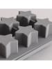 Eulenschnitt Eiswürfelform "Sterne" in Grau - (B)17 x (H)12 x (T)5 cm