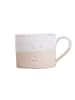 Eulenschnitt Tasse Oma in Beige/ Weiß - 220 ml
