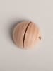 Eulenschnitt Kartenständer "Tanne" in Natur - (B)4 x (H)2,5 cm