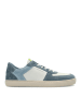 Groundies Leder-Sneakers "Hamptons 2.0" in Blau/ Weiß