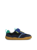 Groundies Leder-Barfußschuhe "Lou" in Blau/ Schwarz