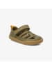 Groundies Leder-Barfußschuhe "Noto" in Khaki