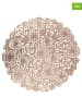 Villa d´Este 6-delige set: placemats "Roses" goudkleurig - Ø 38 cm