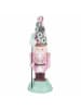 Villa d´Este Decofiguur "Nutcracker" lichtroze/turquoise - (L)22 cm