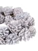 Villa d´Este Decokrans "Pinecone" wit - Ø 28 cm