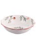 Villa d´Este Salatschüssel ''Rametto'' in Weiß/ Grün/ Rot - Ø 22,5 cm