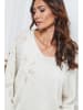 So Cachemire Pullover "Arobaz" in Creme