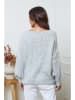So Cachemire Cardigan "Believe" in Grau