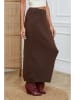 So Cachemire Spódnica dzianinowa "Doristo" w kolorze brązowym