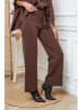So Cachemire Broek "Echel" bruin