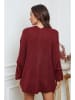 So Cachemire Cardigan "Enouka" in Bordeaux