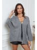 So Cachemire Cardigan "Enouka" in Grau