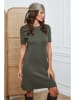 So Cachemire Strickkleid "Irish" in Khaki