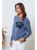 So Cachemire Pullover "Lambi" in Blau