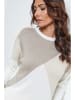 So Cachemire Pullover "Lanos" in Creme/ Beige