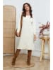 So Cachemire Strickkleid "Marwel" in Creme