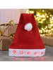 Hollybell 2-delige set: kerstmutsen rood - (B)30 x (H)45 cm