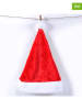 Hollybell 2er-Set: Weihnachtsmützen in Rot - (L)42 x (B)30 cm
