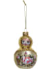 Kersten Kerstboomversiering "Babushka" crème - (B)7 x (H)11 cm