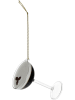 Kersten Kerstboomversiering "Martini Espresso" bruin - (H)9 cm